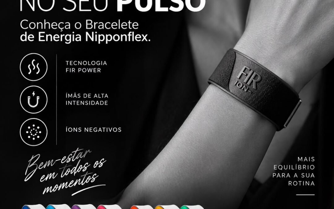 Bracelete de Energia para o seu dia!