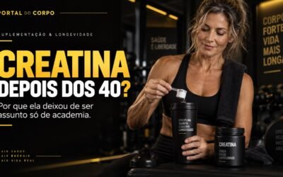 Creatina depois dos 40: por que ela deixou de ser assunto só de academia?