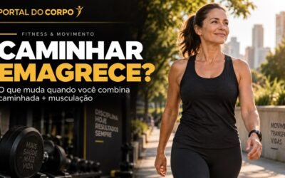Caminhar emagrece? O que muda quando você combina caminhada e musculação!
